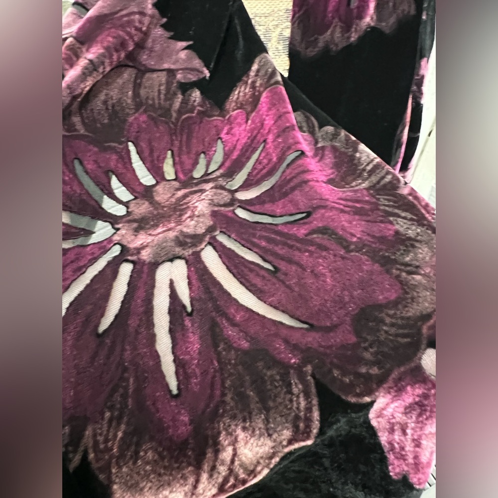 Y2K Silk Bohemian Scarf - Picture 5 of 11